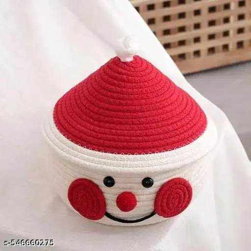 Bear Basket with Lid - Image 1